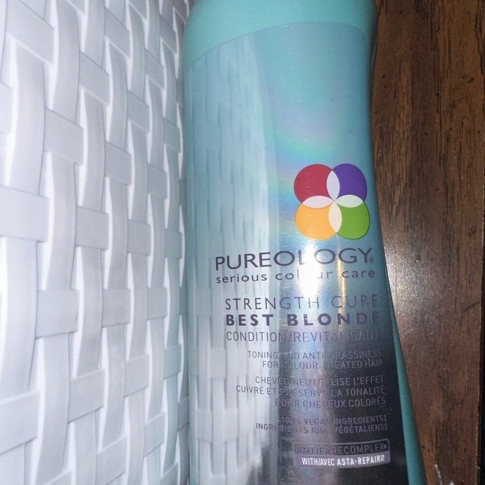 Pureology Strength Cure Best Blonde Toning Conditioner Anti-Brassiness hair care